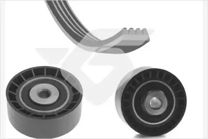 Поликлиновой ременный комплект HUTCHINSON купить